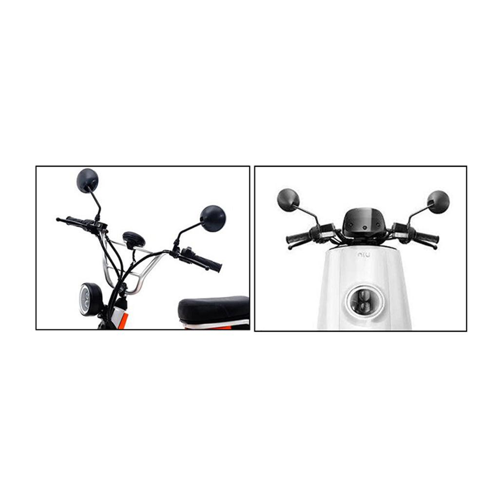ユニバーサルオートバイバックミラー 8mm - ハンドルバー - Mirror Handlebar Convex のレビューと価格