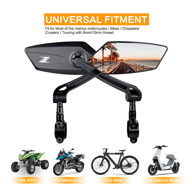 カワサキ Z Z900 Z1000 Zontes 150NK - Mirror Handlebar Convex のレビューと価格
