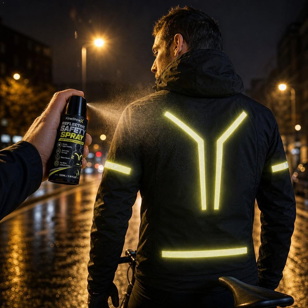 夜間反射安全スプレー高視認性コーティング塗料、サイクリング、 - Cycling Commute Clothes のレビューと価格